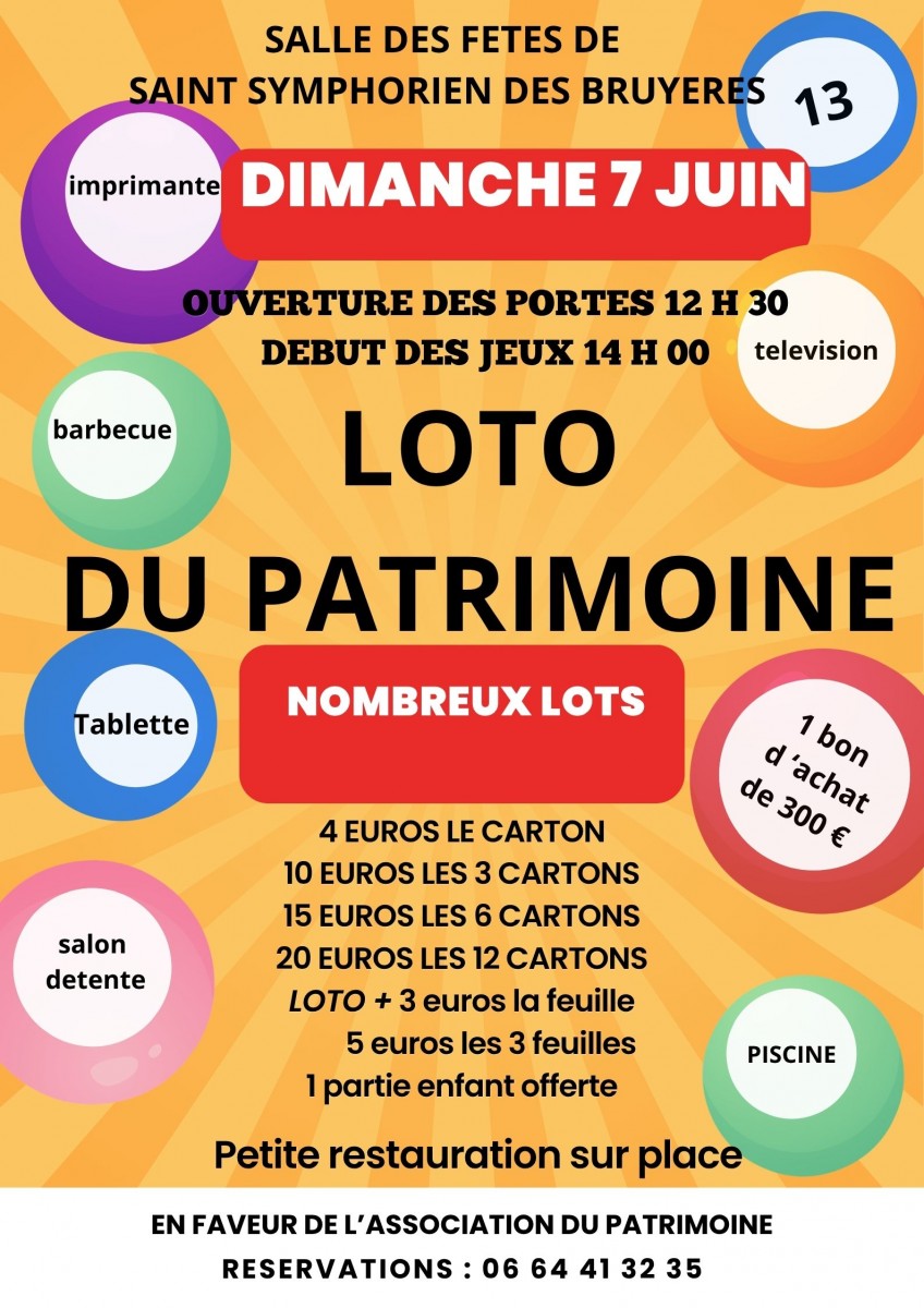loto du patrimoine